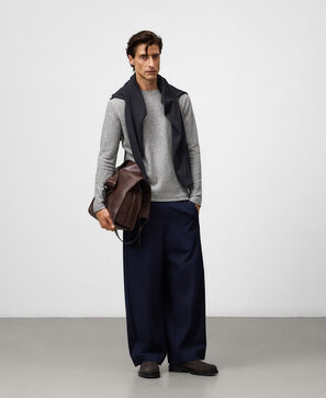 Camiseta microtextura algodón hombre