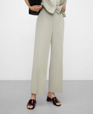 Ankle-length trousers