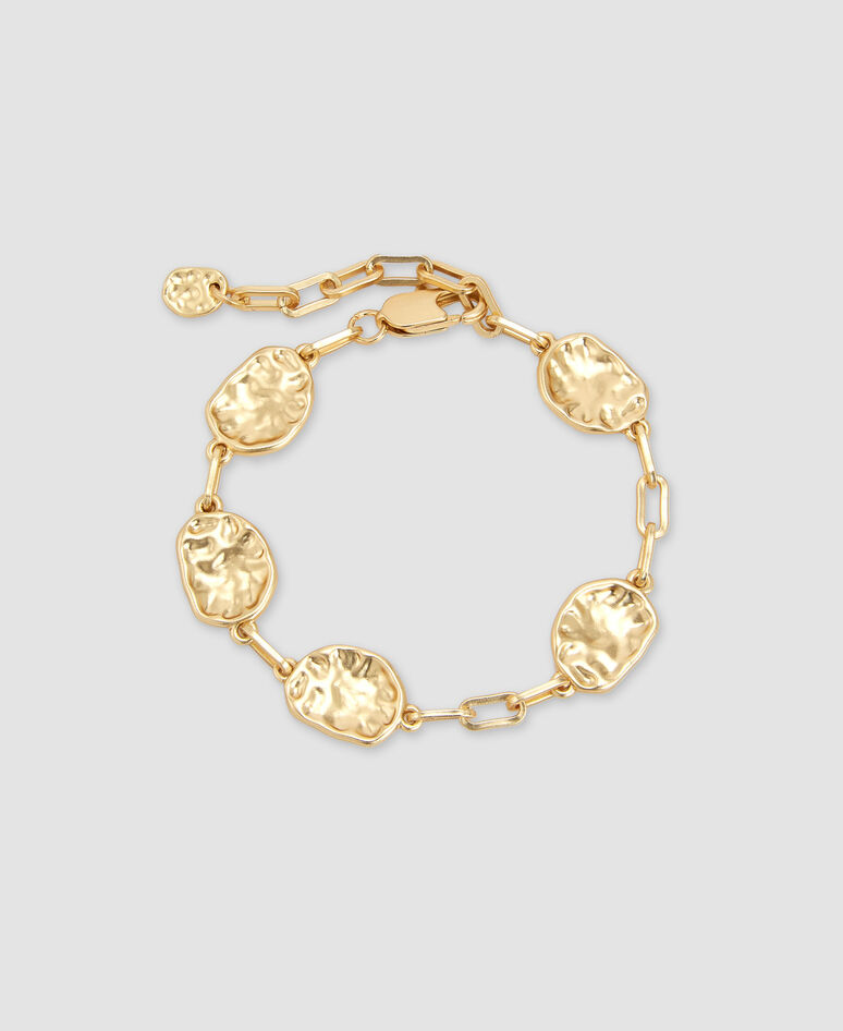 Zinc and brass bracelet