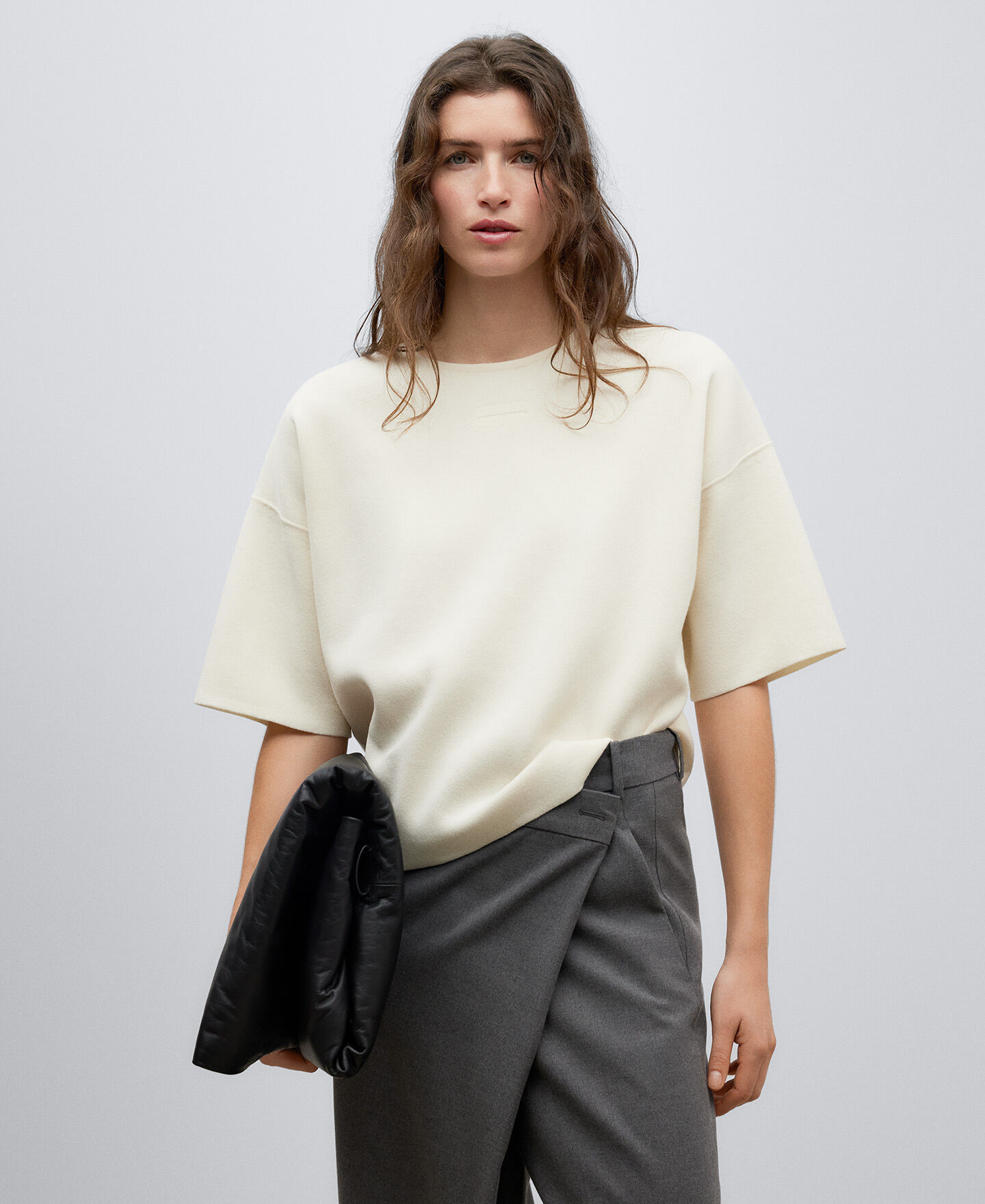 Jersey manga corta clearance mujer
