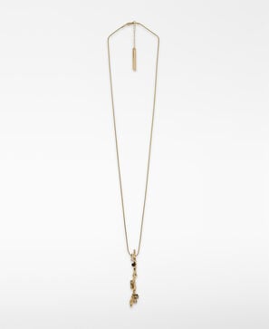 Pearl and ceramic necklace