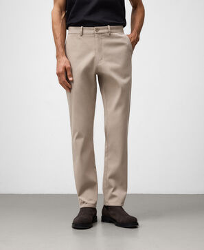 Regular fit chino trousers man