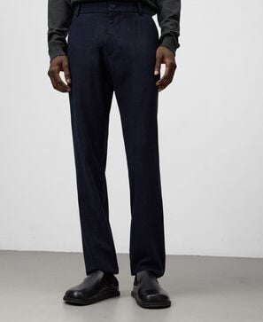 Regular fit tailored pants man