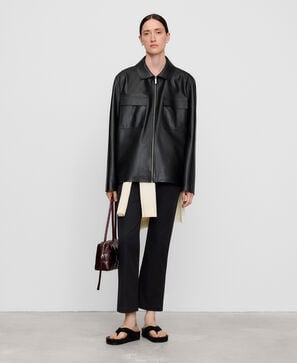 Comfort denim trousers