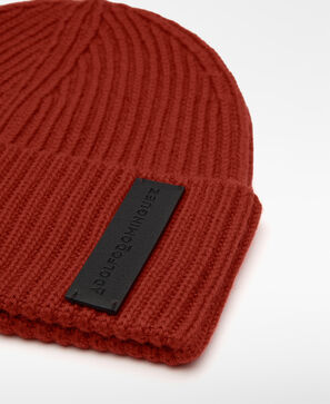 Gorro beanie punto canalé hombre