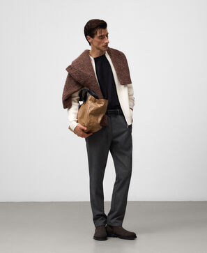 Regular fit chino trousers man