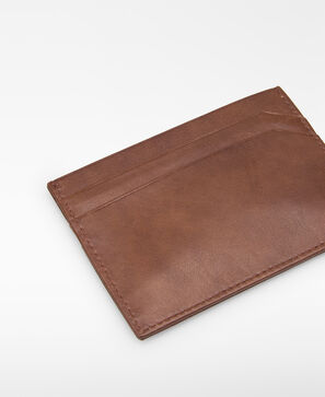 Leather card holder man
