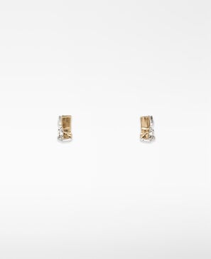 ダブルラッカーのスモールピアス