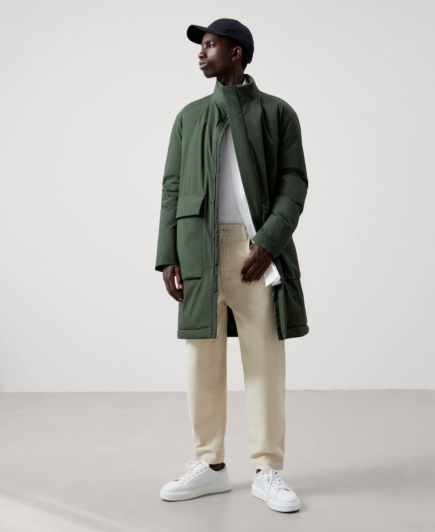 spring padded coat
