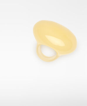 Maxi bague circulaire en r&eacute;sine