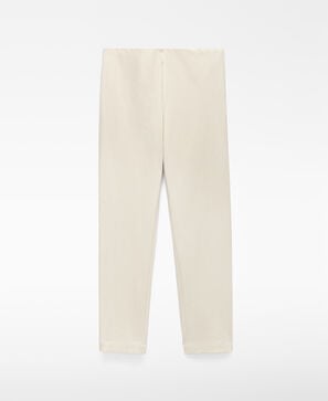 Ankle-length slim fit trousers