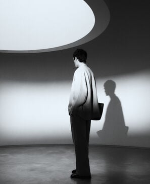 European linen wrap kimono jacket