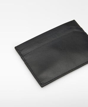 Leather card holder man