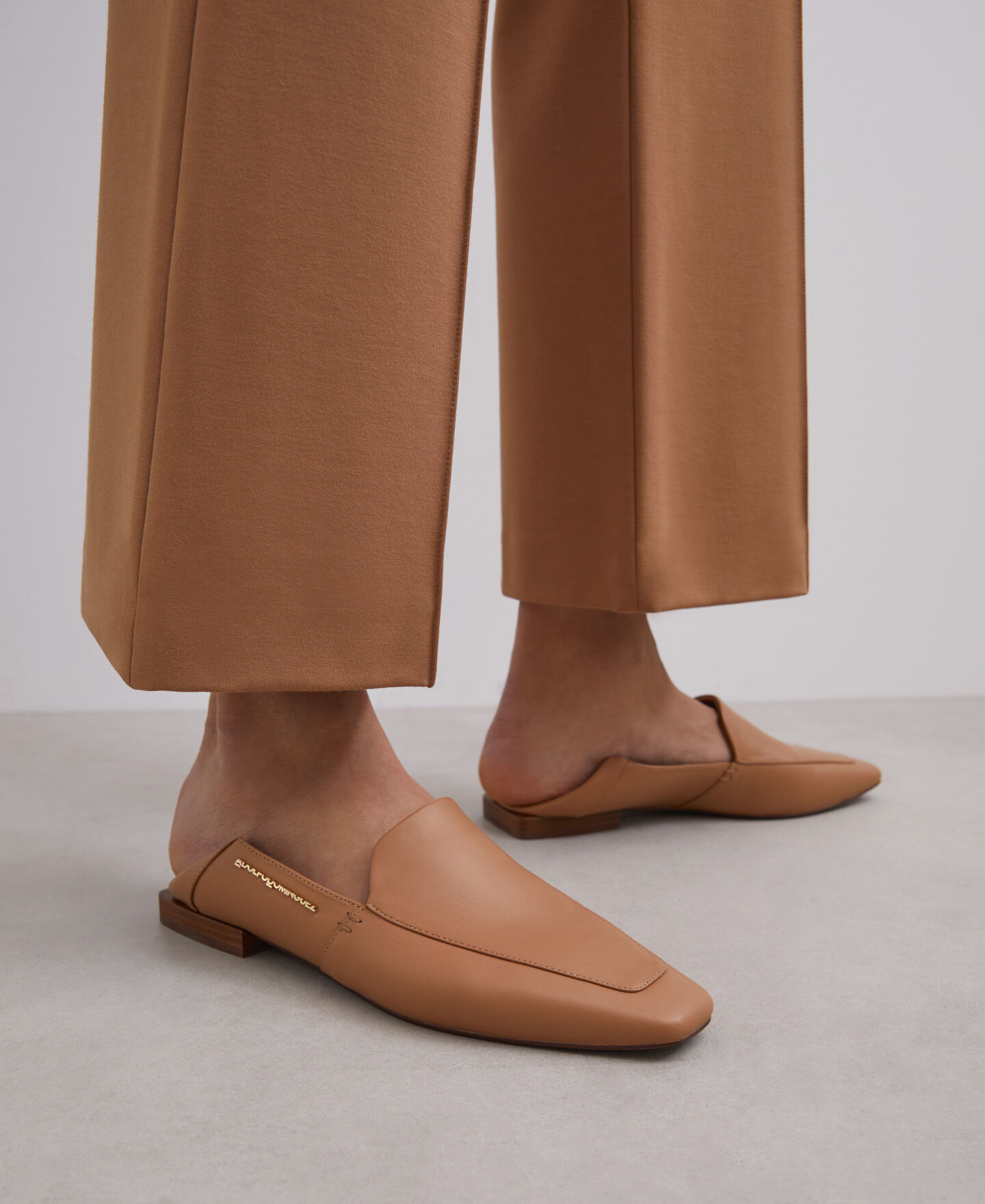 Bovine leather moccasin