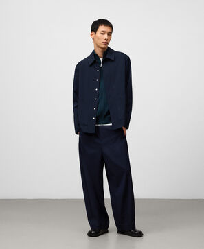 Cardigan en maille en coton biologique homme