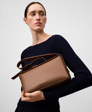 Bolso de hombro rectangular Mica