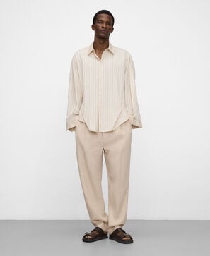 Pantal&oacute;n jogger lino europeo