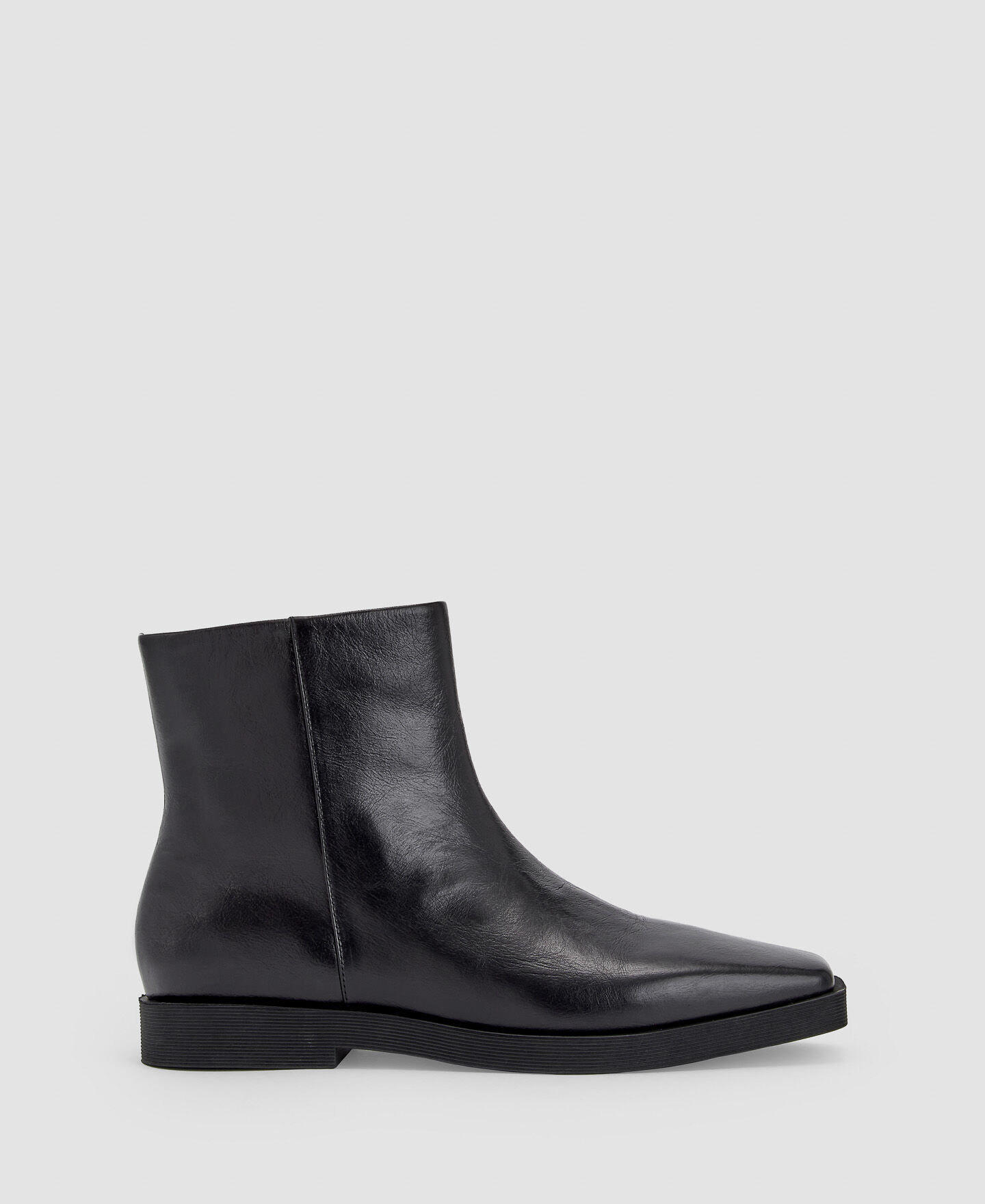 Minimalist leather ankle boots | AD USA