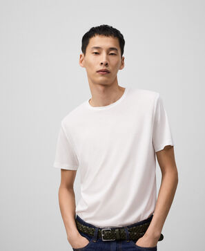 Regular fit short sleeve T-shirt man
