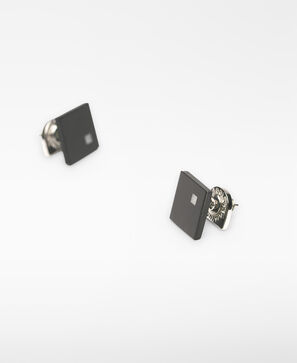 Pendientes cuadrados ágata mujer