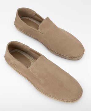 Suede espadrille
