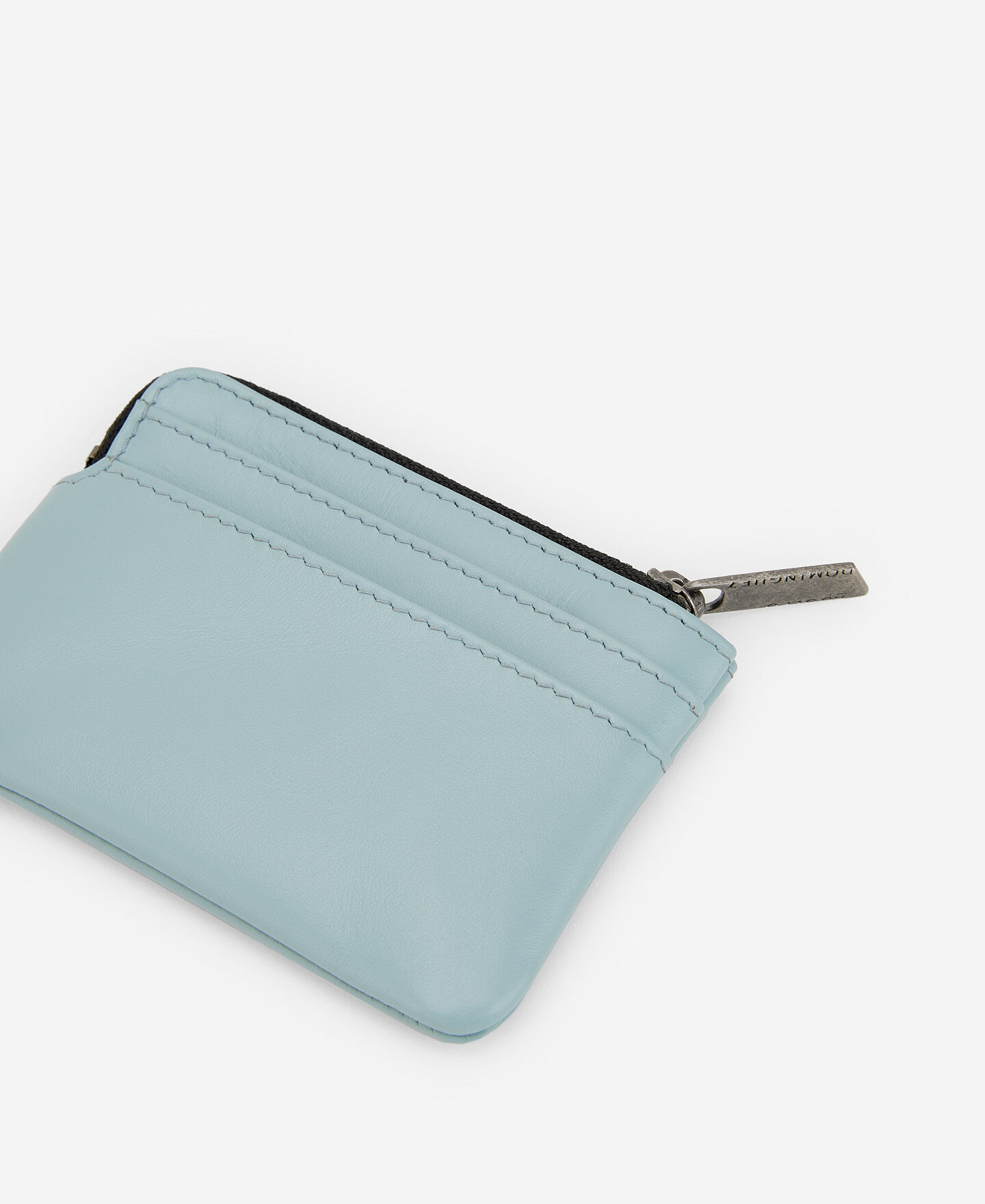 Baby blue leather purse outlet