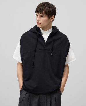 Sudadera globo sin mangas hombre