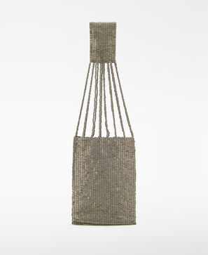 Bolso c&oacute;ctel plano pedrer&iacute;a