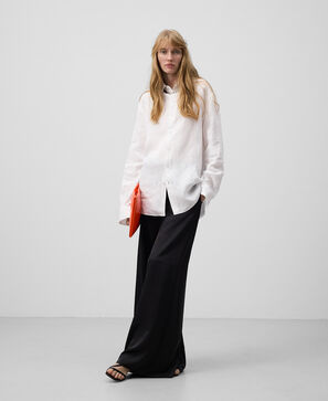 Adolfo Dominguez, Black palazzo trousers woman