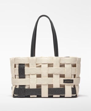 Horizonte cotton shopper bag