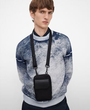 Phone holder waterproof zipper man