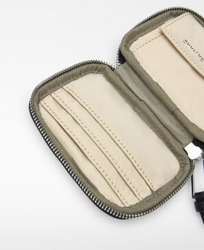 Porta-cart&otilde;es Orion em nylon estampado