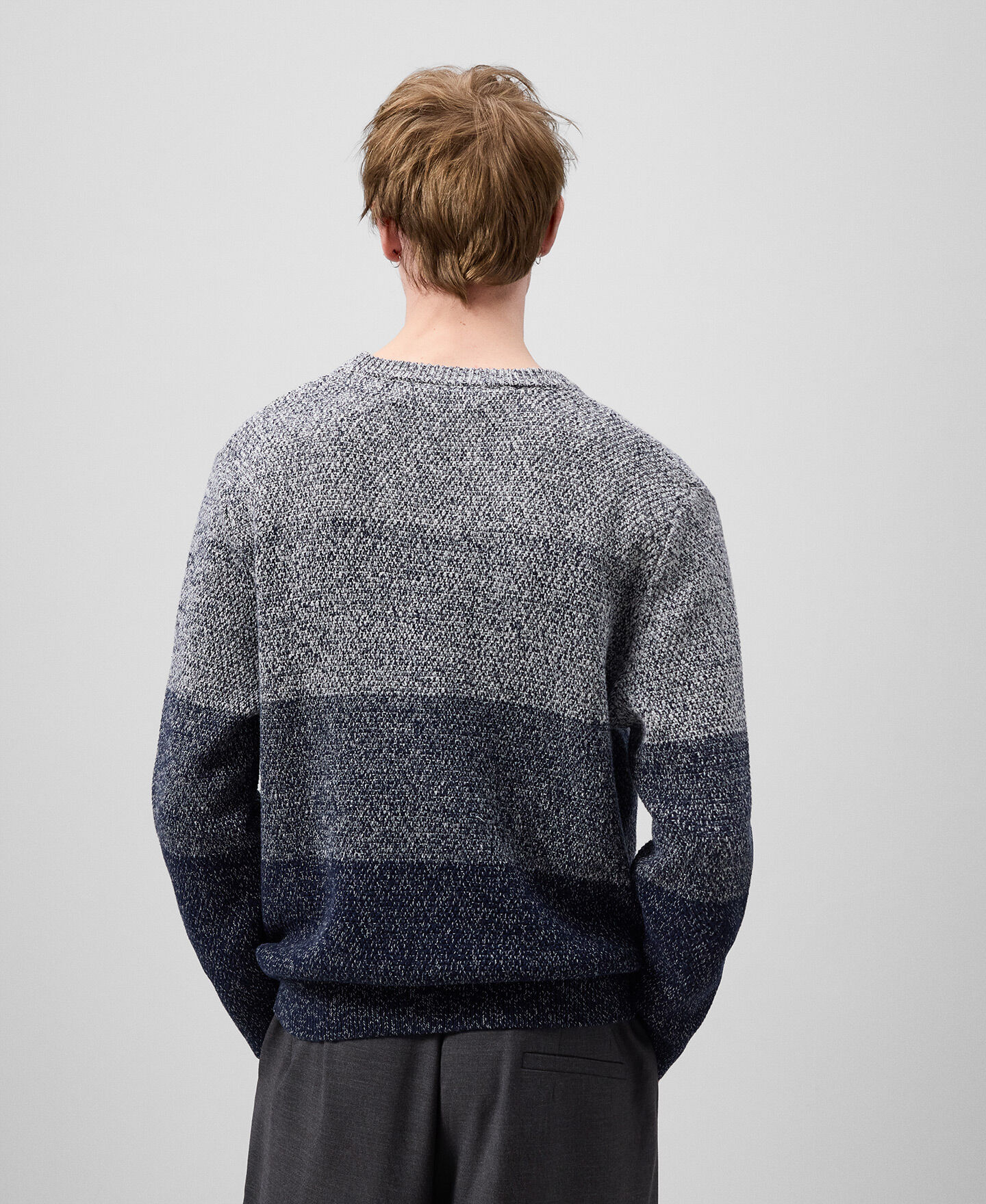 Gradient knit sweater man | AD Europa