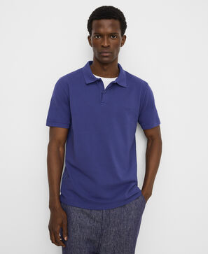 Regular fit organic cotton piqu&eacute; polo