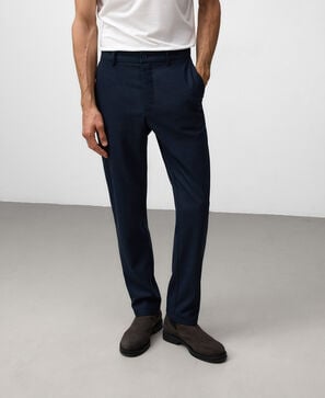 Regular fit chino trousers man