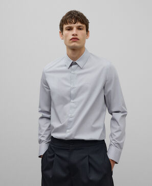 Cotton regular fit shirt man