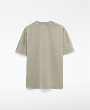 Organic cotton washed-effect T-shirt