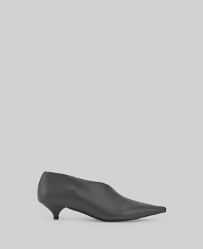 Zapato tac&oacute;n abotinado mujer