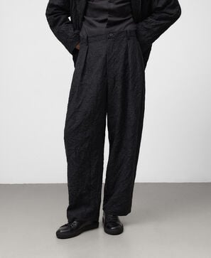 Leather basic sneaker man