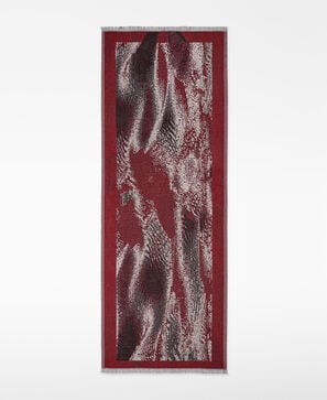 Chal estampado jacquard algod&oacute;n org&aacute;nico