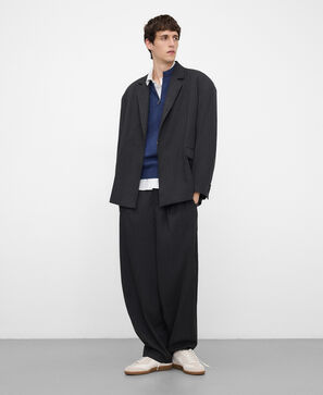 Jersey cuello perkins cremallera hombre