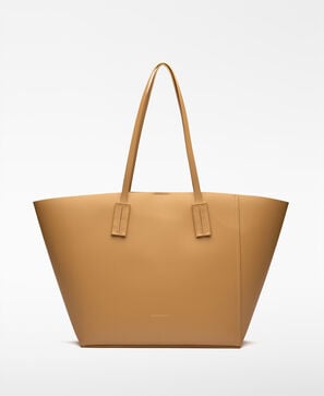 Shopper horizontal Mica piel