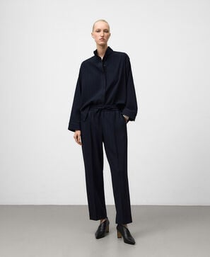 Pantalón jogger rayas mujer