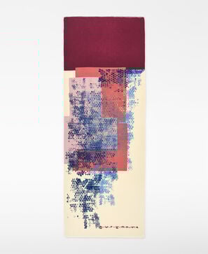 Jacquard printed cotton shawl woman