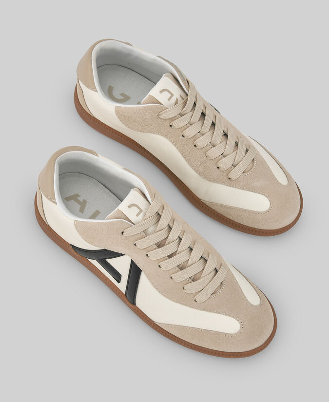 Adolfo dominguez Zapatilla piel maxi logo mujer Tienda | Ropa