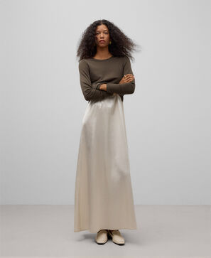 Merino wool long sleeve T-shirt woman