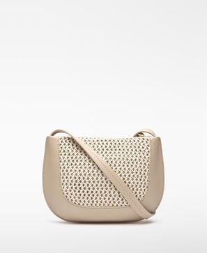 Bandolera Dorna textura rafia