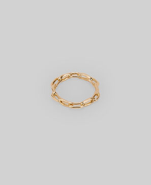 Anillo eslabones irregulares mujer