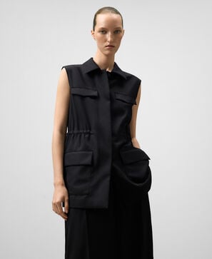 Chaleco cargo mujer