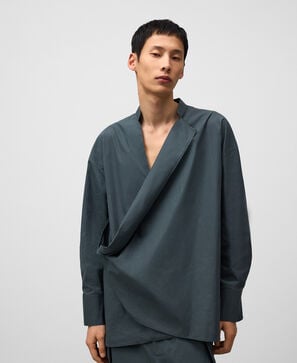 Chaqueta kimono cruzada hombre